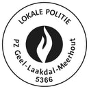 Trodat 4645 zegelstempel - diameter 45 mm