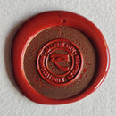 Lakstaven in rode kleur voor lakstempels