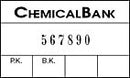 Numéroteur Reiner N53a avec plaque texte de 50 x 30 mm