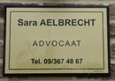 Plaque signalétique de luxe gravée en véritable cuivre brillant - 10 x 10 cm